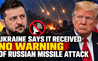 Ukraine Says It Received No Warning from Allies of Russian Missile Attack