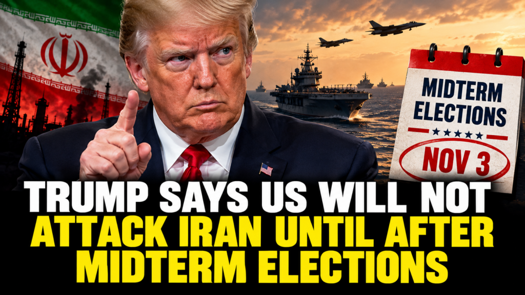 trump, warships, and election countdown