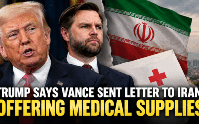 Trump Says Vance Sent Letter to Iran Offering Medical Supplies