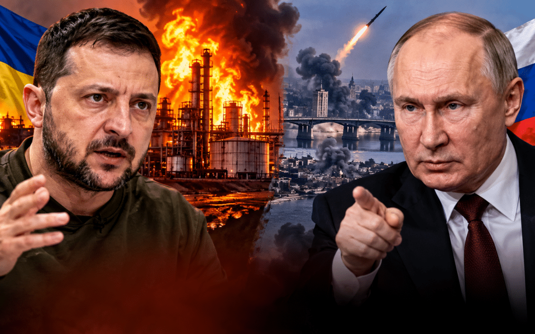 Zelensky Says Ukraine Will Continue to Hit Russian Energy Infrastructure, Moscow Vows Response