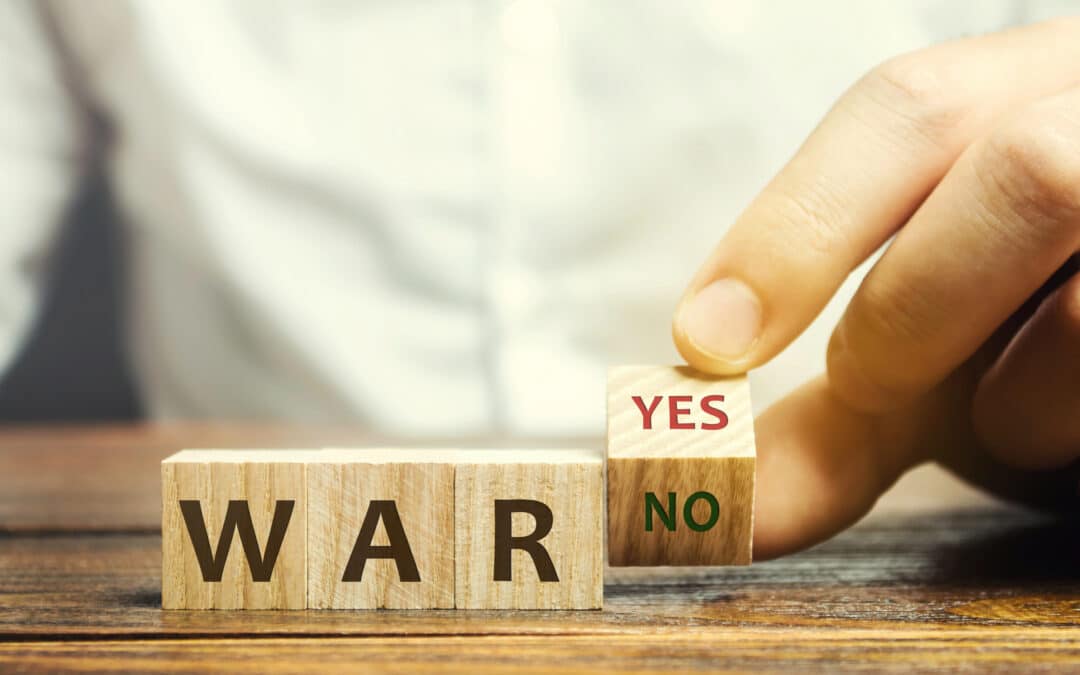 War Is A Policy, Not An Inevitability
